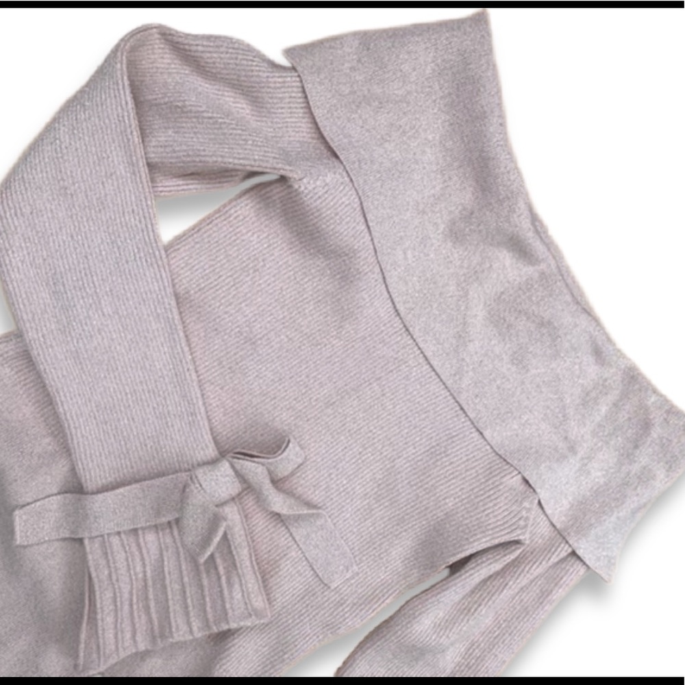 Off the shoulder sweater